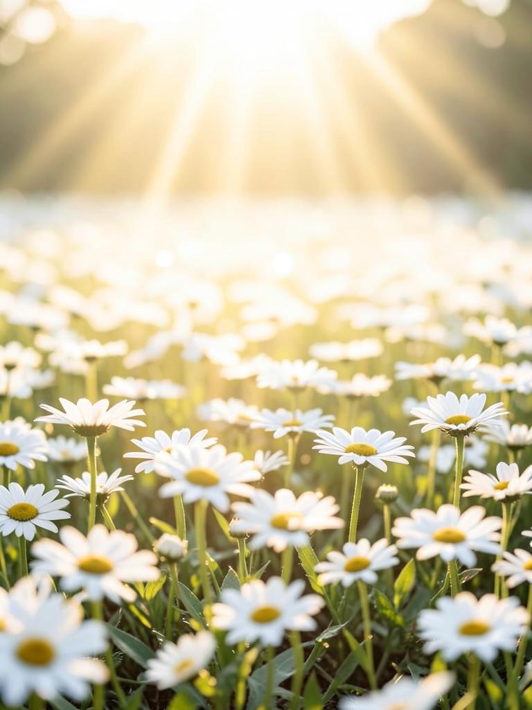 Amrut Kumbh issue cover — sunlit daisies